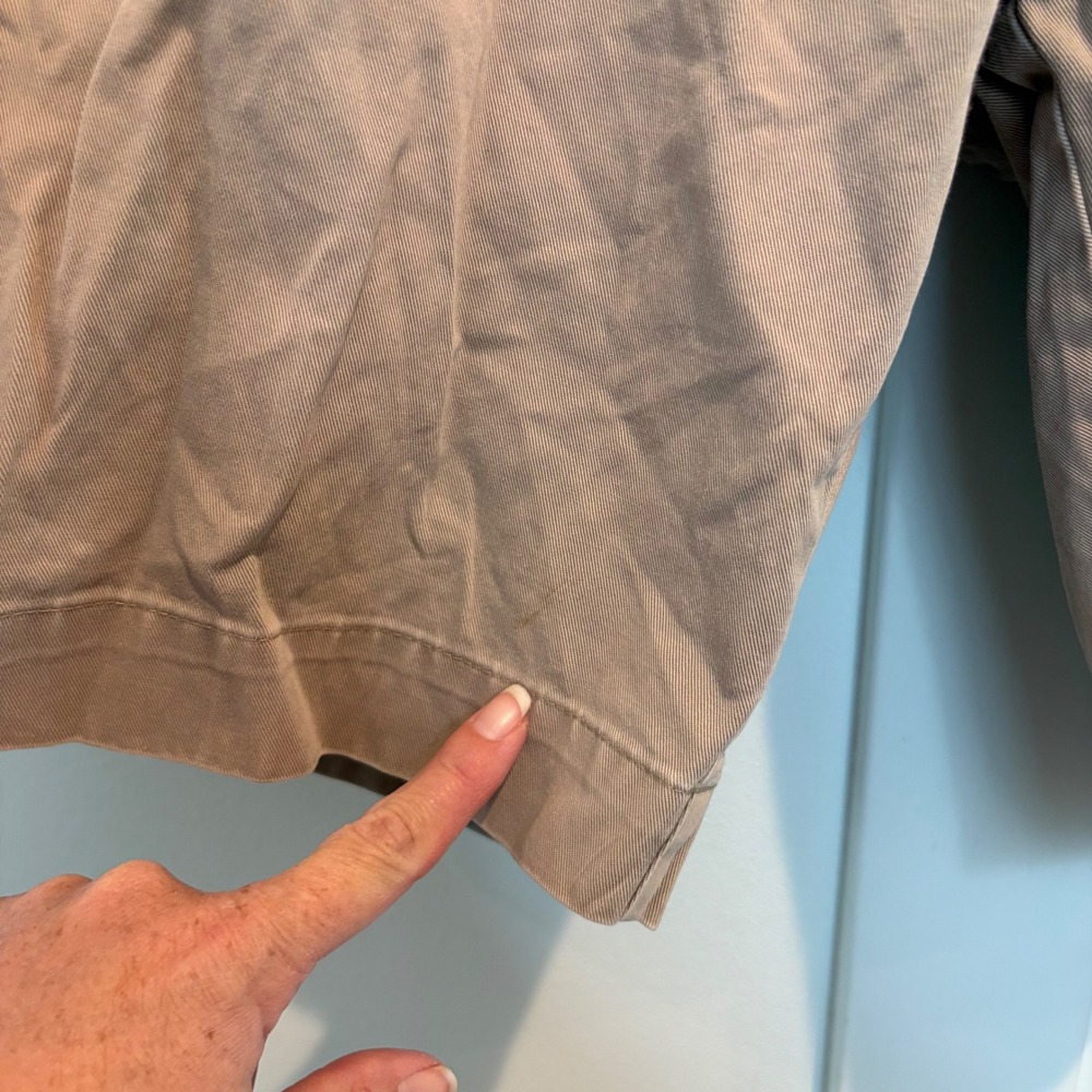 Lot of 2 Polo Ralph Lauren Chino Shorts Mens 38 Khaki Classic Fit 9 Inch Inseam - Picture 10 of 16